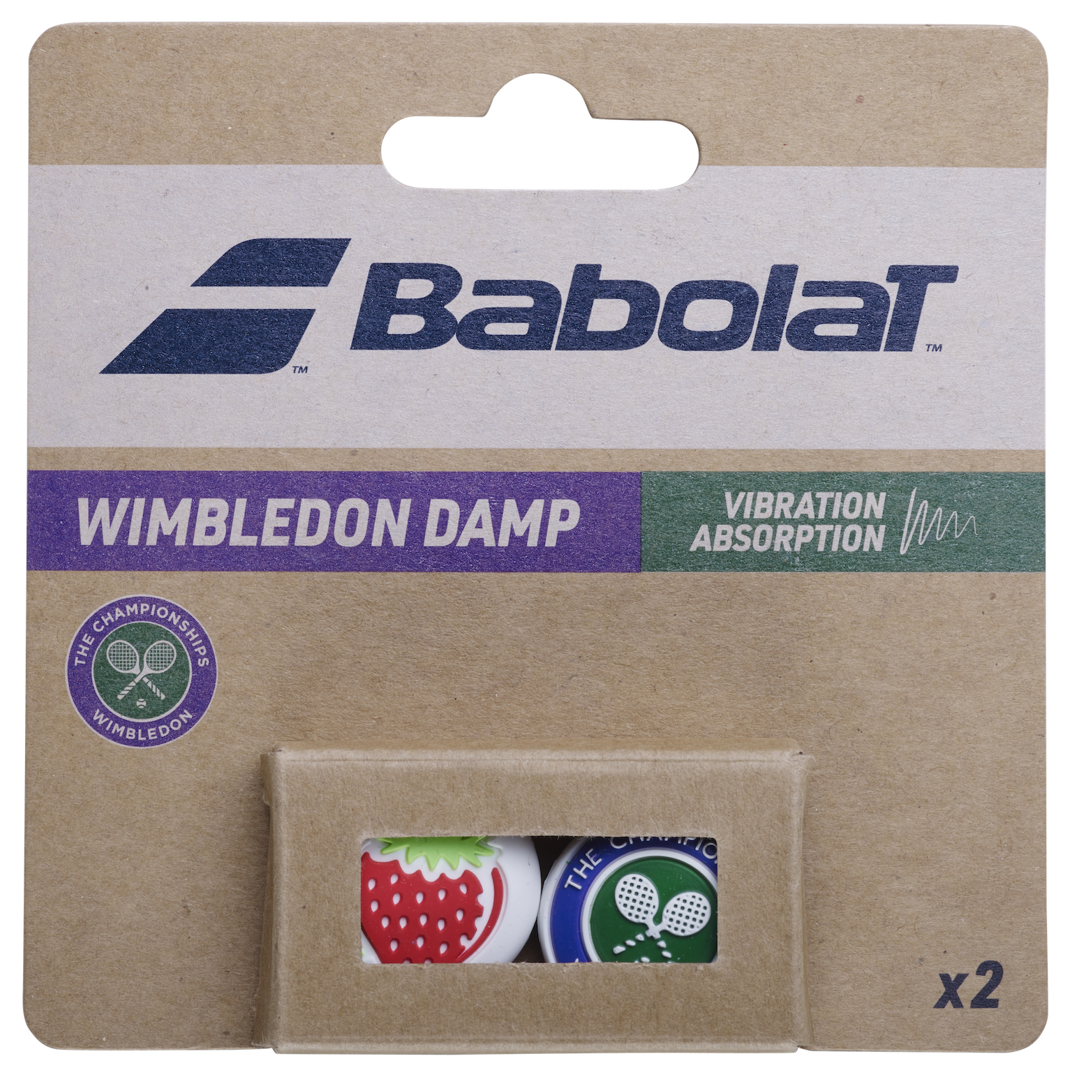 WIMBLEDON DAMPNER×2