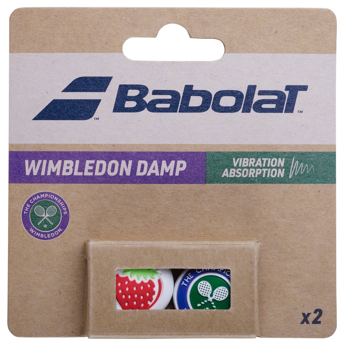 WIMBLEDON DAMPNER×2