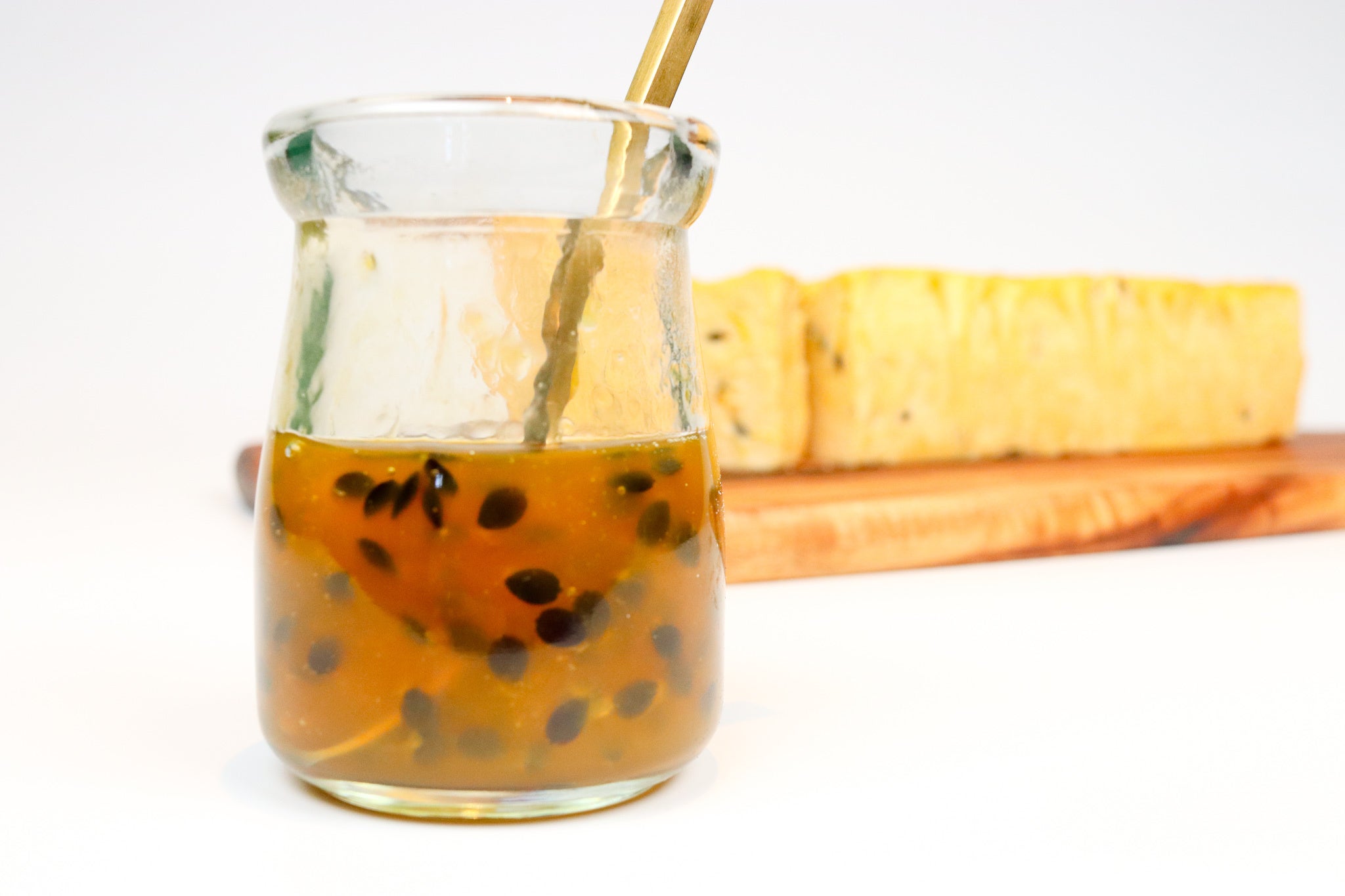 パッションフルーツまるごと１個を贅沢に使用