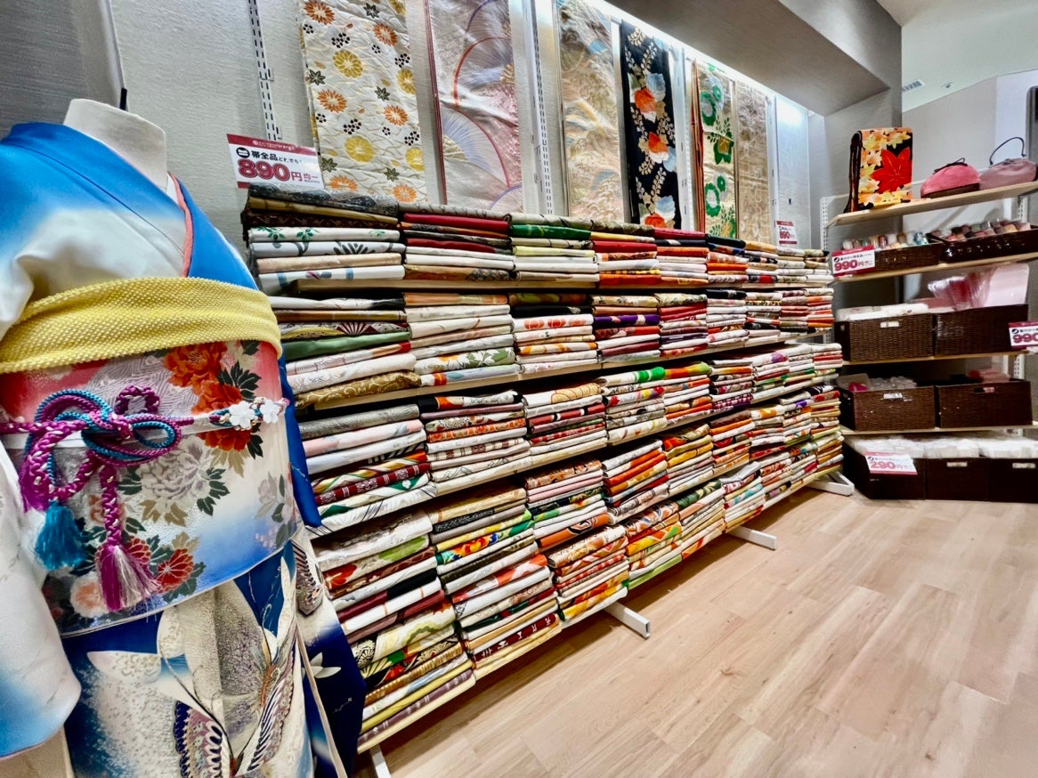 名古屋帯や袋帯を豊富にご用意