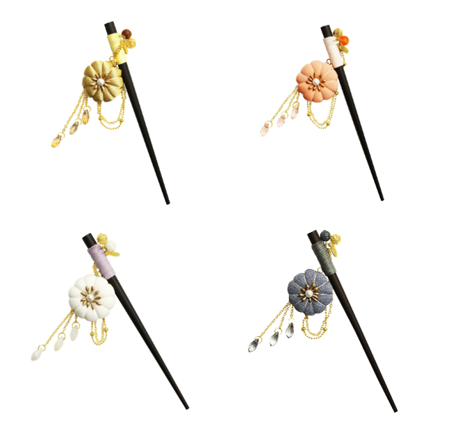 かんざし屋wargo　かんざし　4点セット 和心の簪ブランド「かんざし屋wargo」より新商品の発売が開始しました