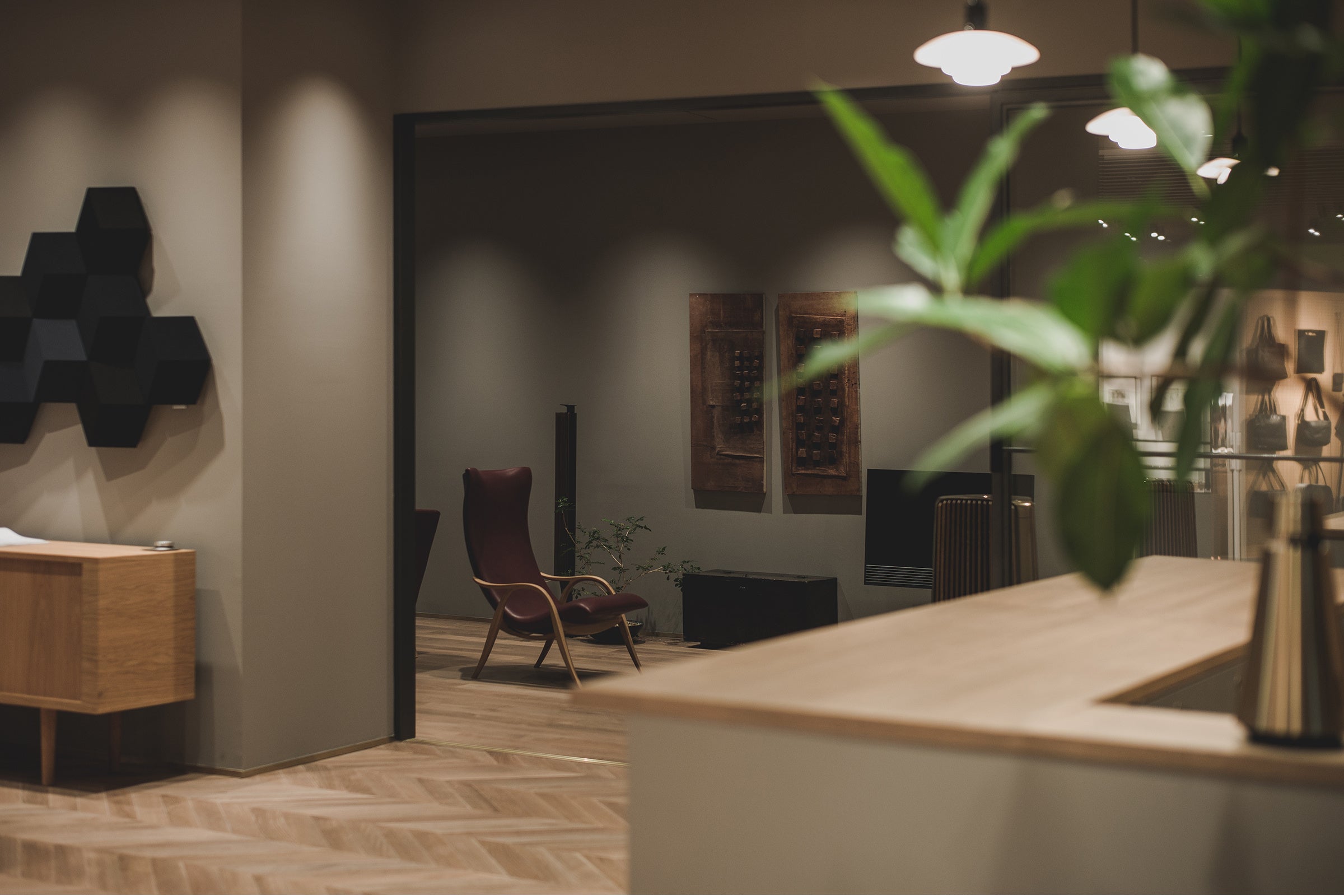 バング＆オルフセン日本橋 竣工当時の店内写真