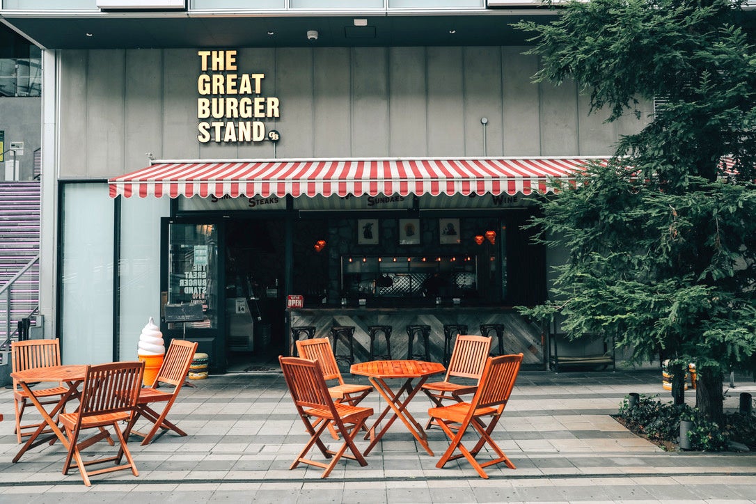 THE GREAT BURGER STAND
