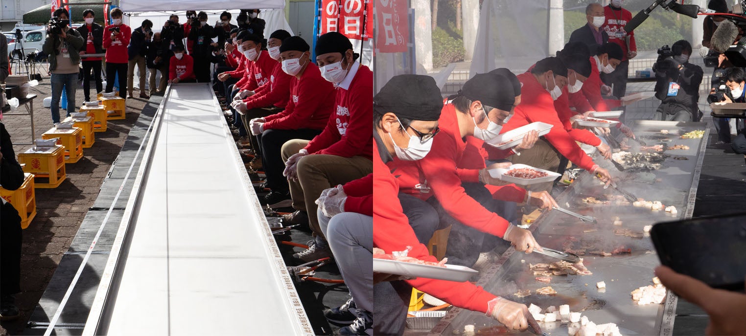 11.29mの世界で最も長い鉄板