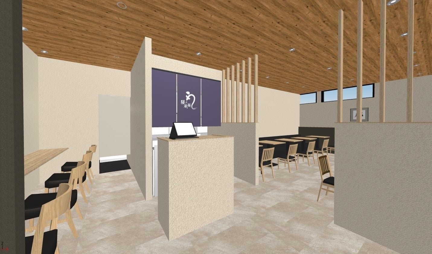 高崎下小鳥店内装