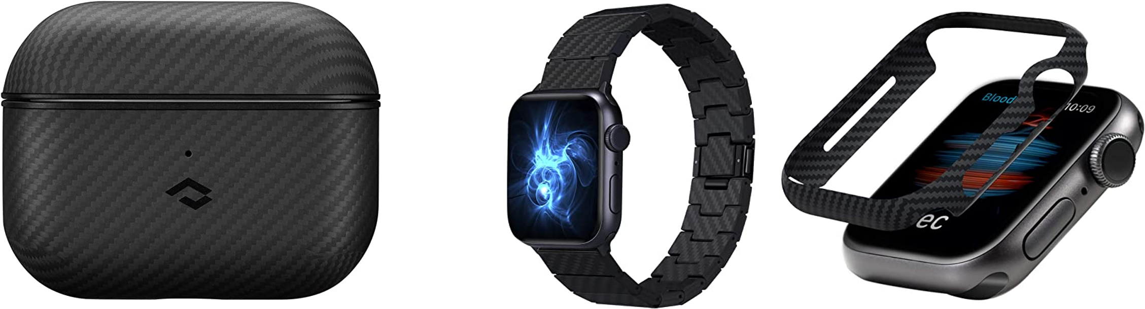 ●  MagEZ Case For AirPods      ●  Carbon　Fiber 　WatchBand　AirCase  For Apple Watch 