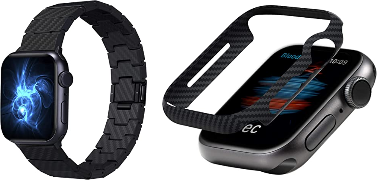 ●Carbon Fiber 　WatchBand　　　　　 　　 AirCase 　For Apple Watch 