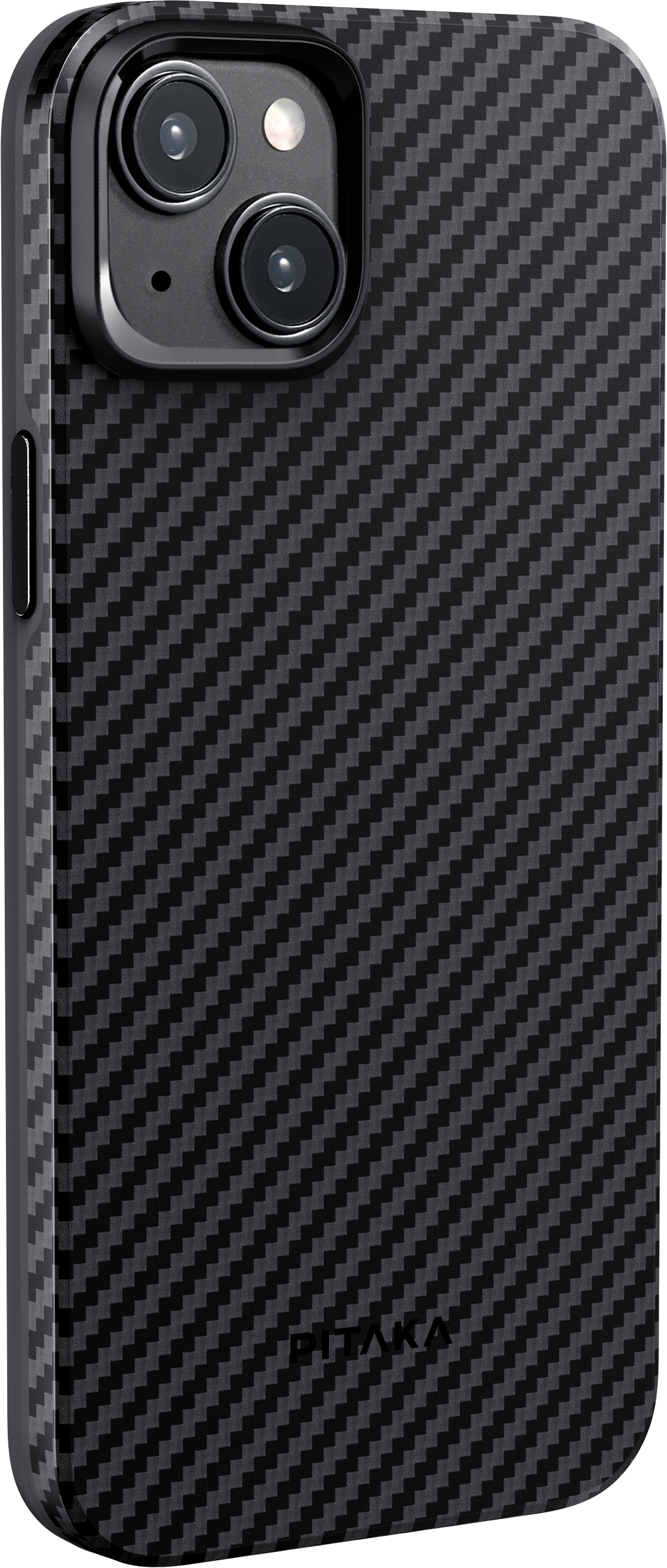 1500D 黒グレーツイル柄