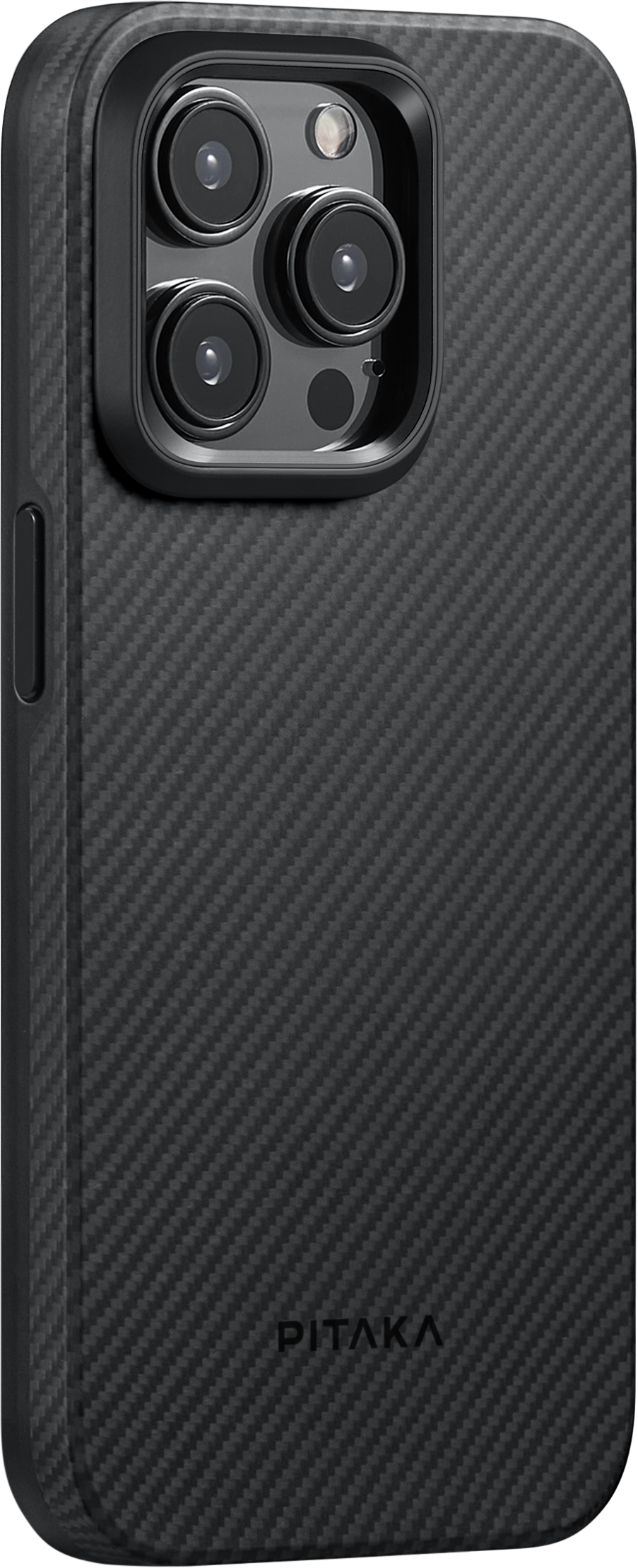 600D 黒グレーツイル柄