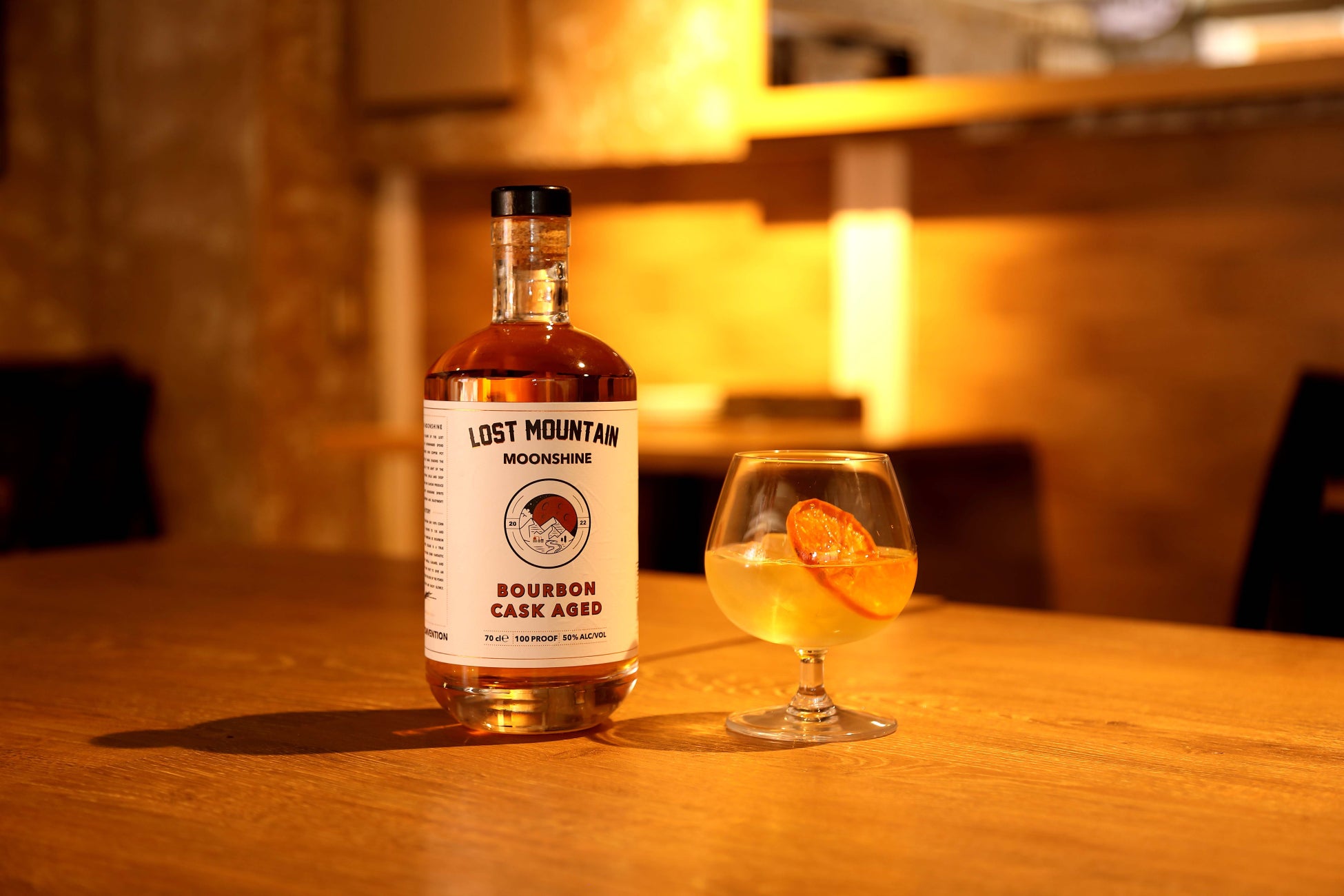 LOST MOUNTAIN  BOURBON CASK MOONSHINE