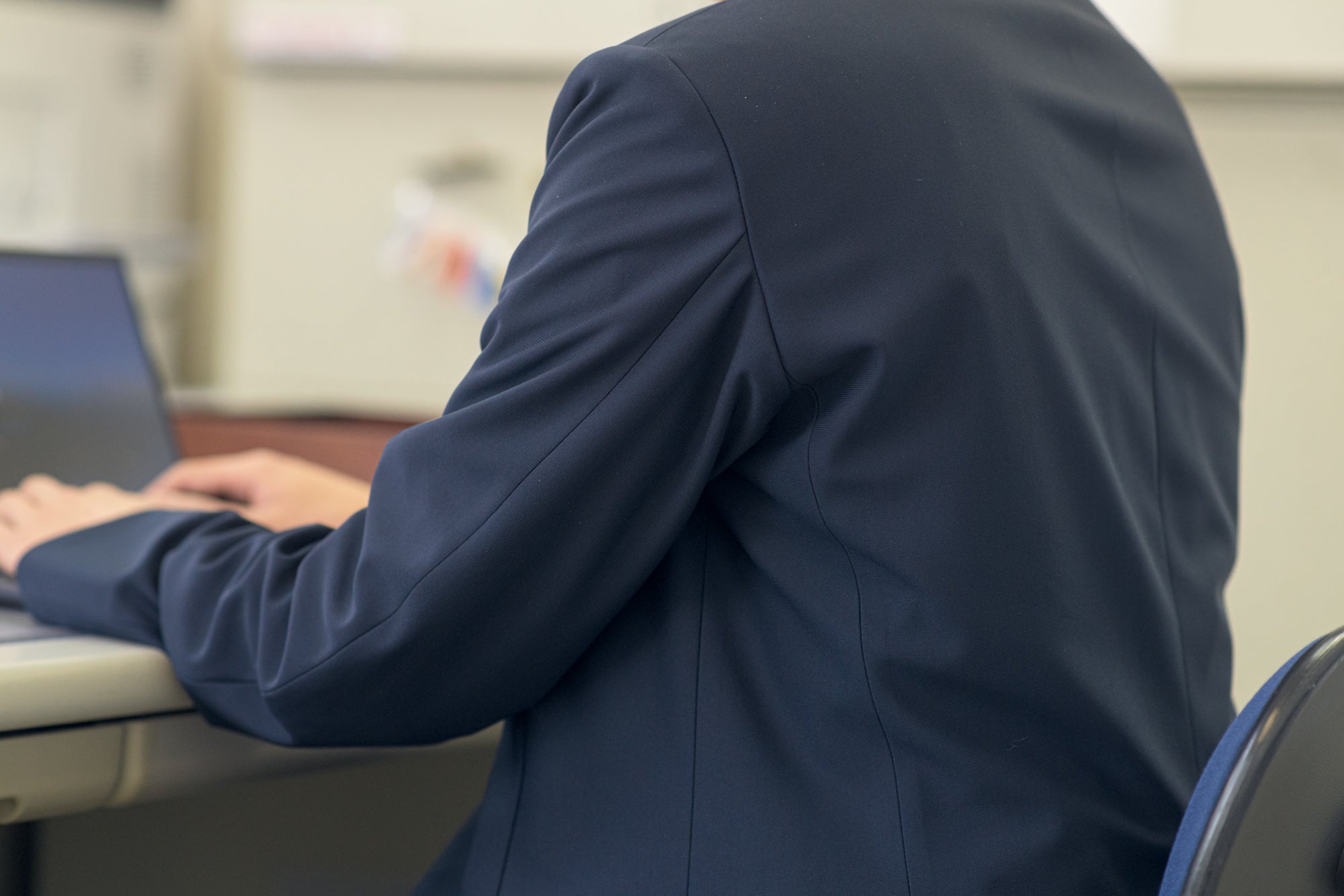 PC作業も肩回りラクラク