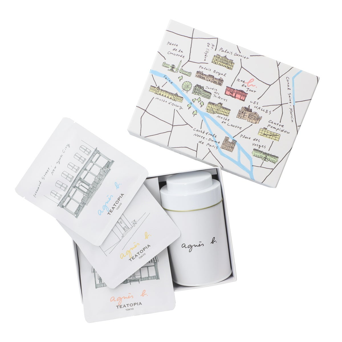 イラストレーターのYoko Nakamaruさんによるスペシャルパッケージです