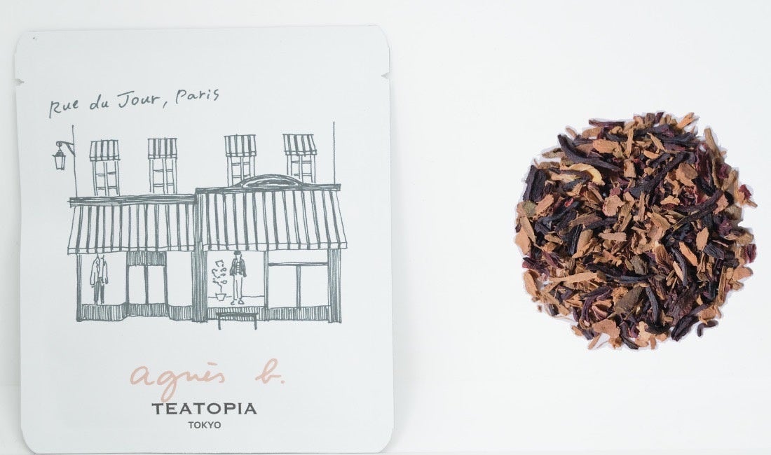 アニエスベーパリのルー ド ジュール店がモチーフになっています。