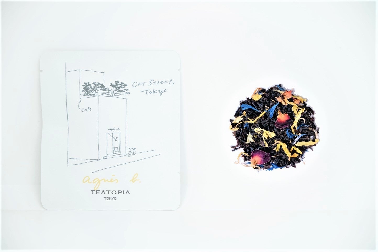 アニエスベー渋谷店がモチーフになっています。