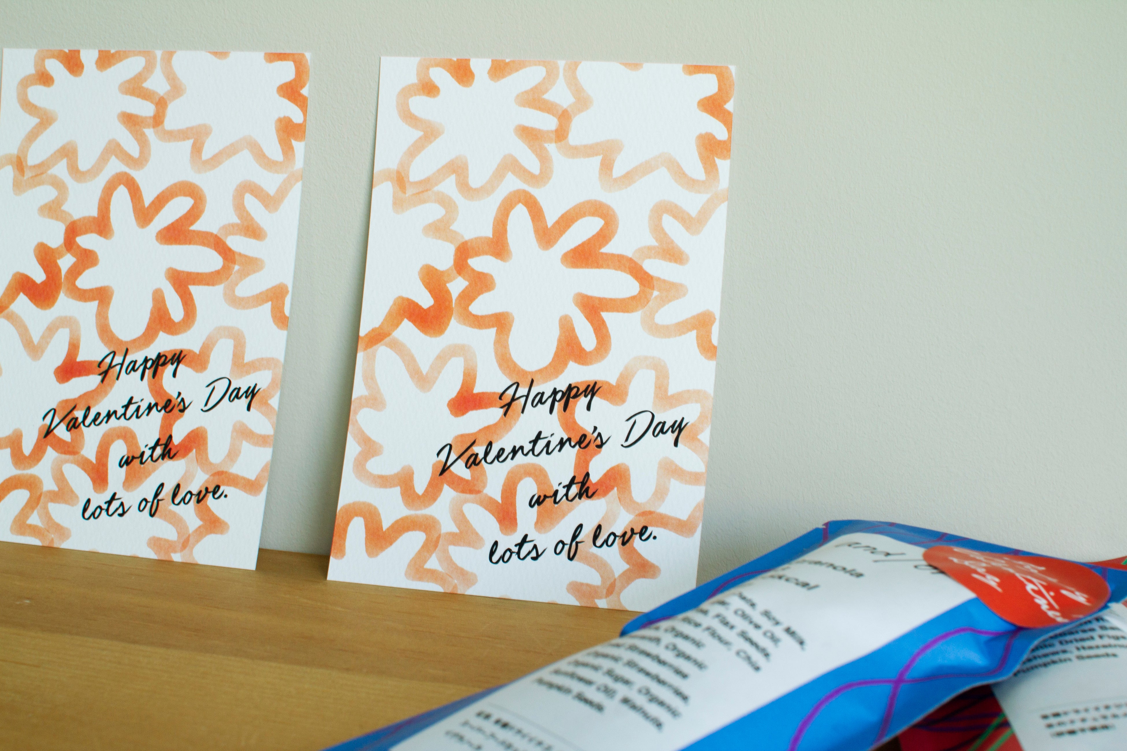 バレンタイン限定オリジナルカード