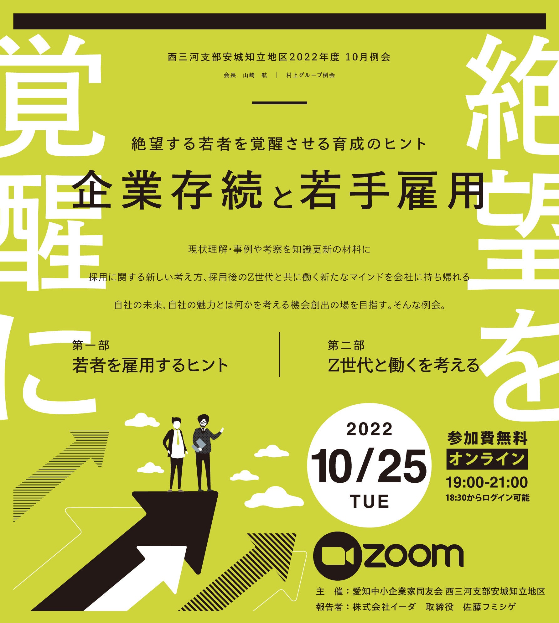 企業存続と若手雇用