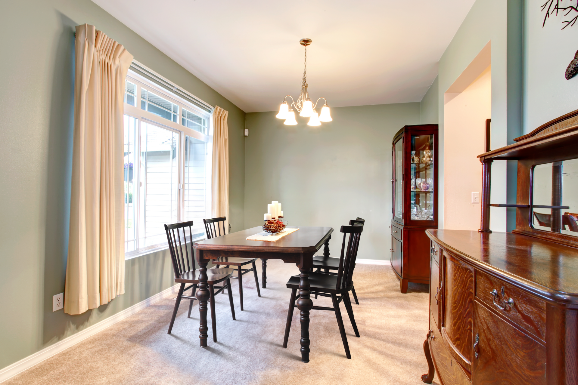 北海ダイニングテーブル＆ウィンザーチェア