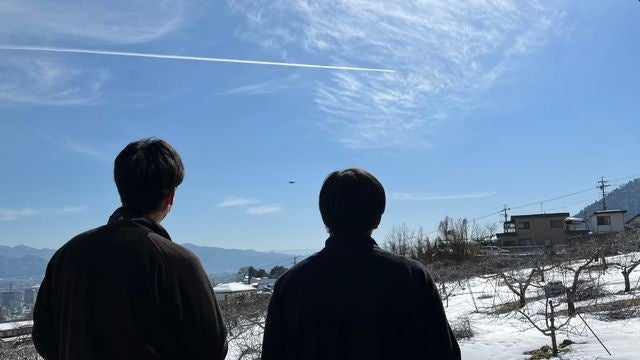 屋外訓練の様子