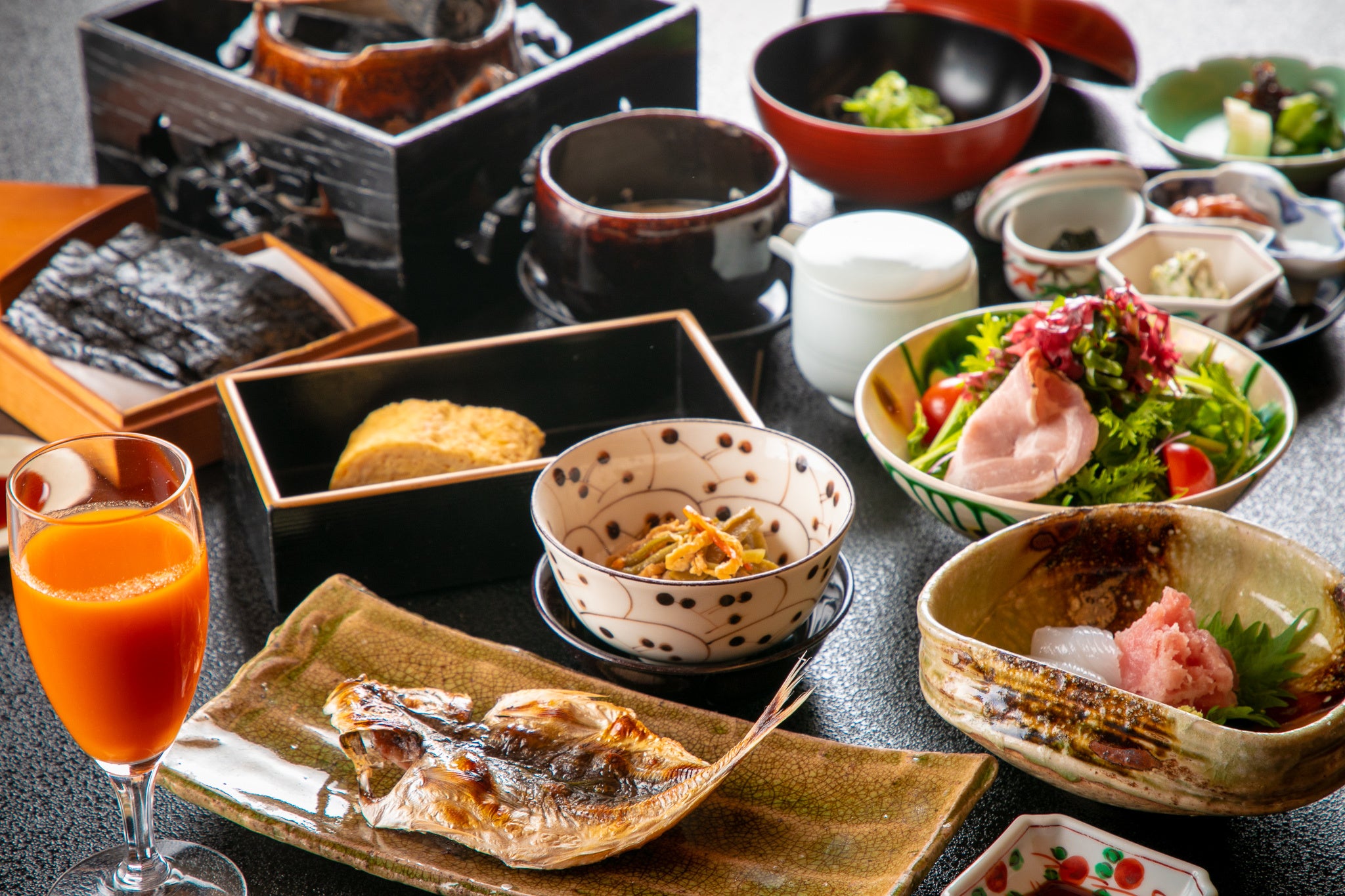 和を愉しむことが出来る朝食