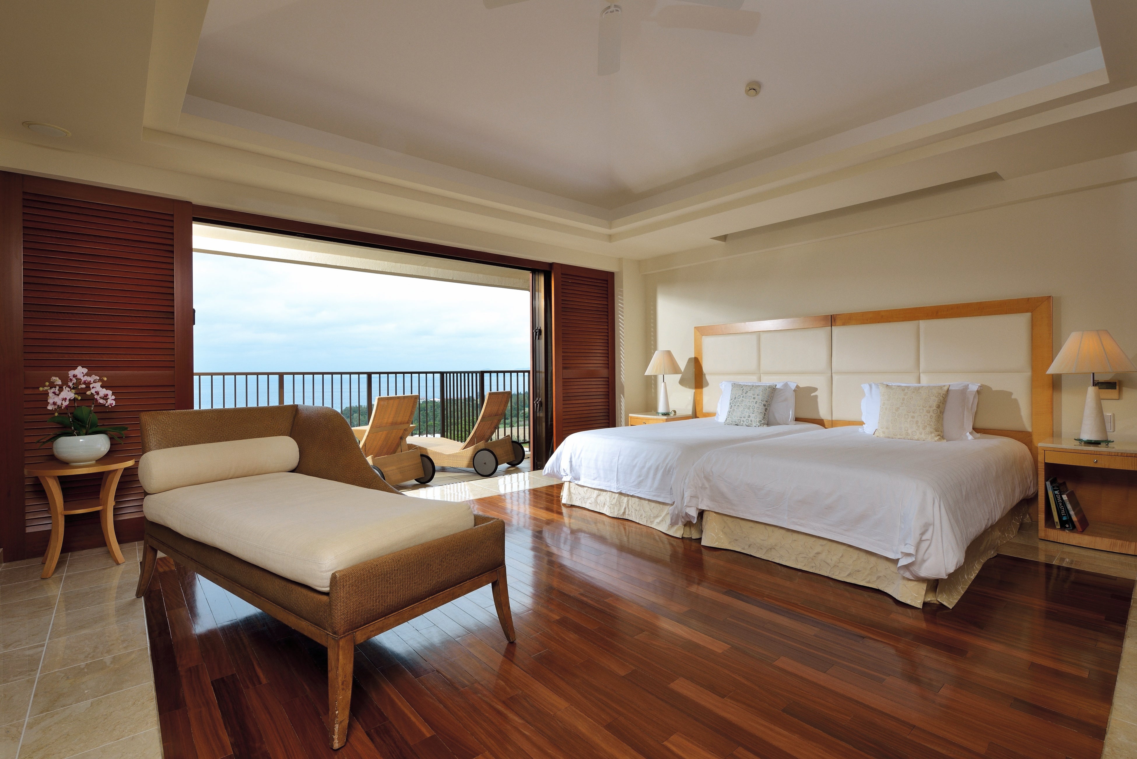 最上階に位置する客室、「テラススイート」（105平米）