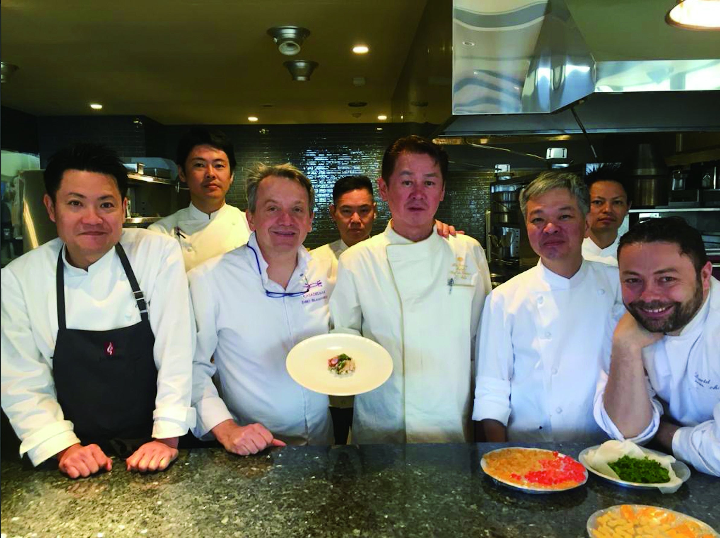 ホテル「カサデルマール」シェフとの交流