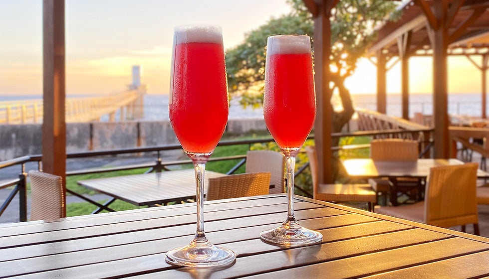 期間限定クラフトビール「ベリーエールサンセット」