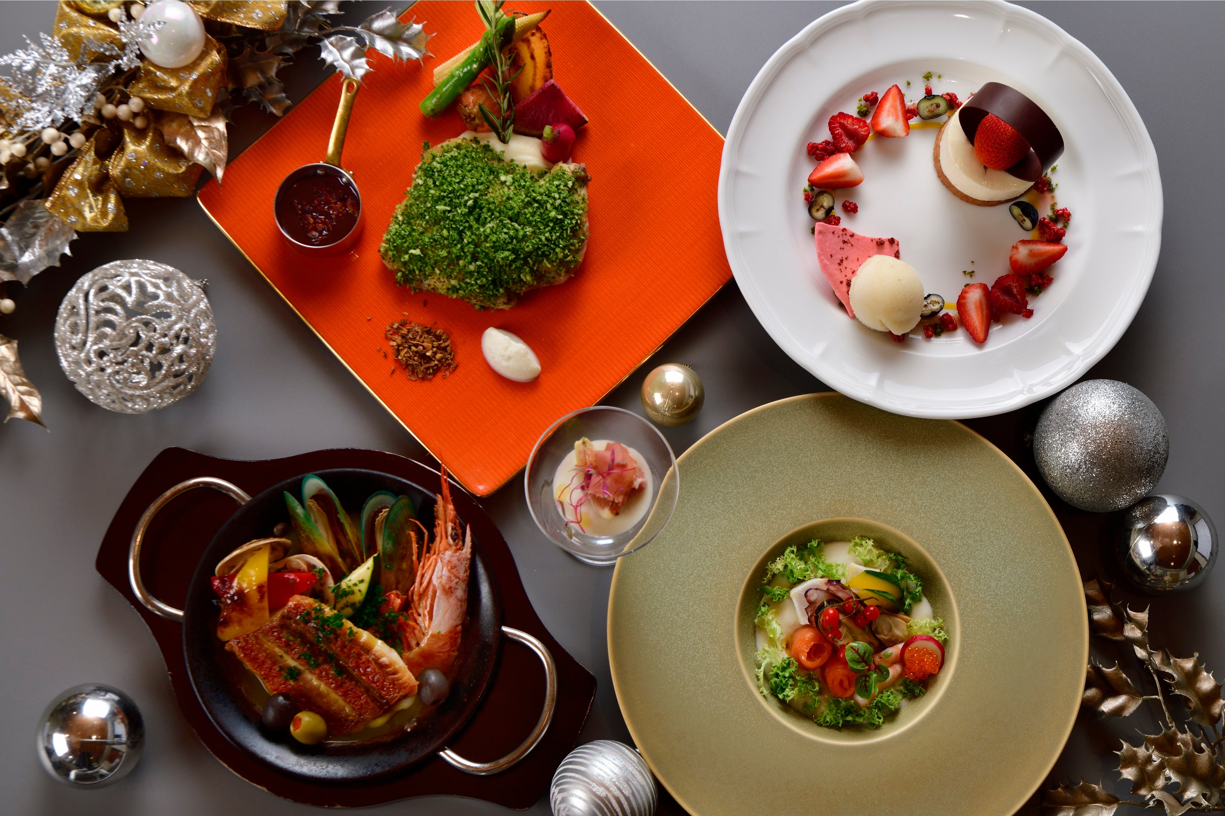 「ラ・シマ」のクリスマスディナー