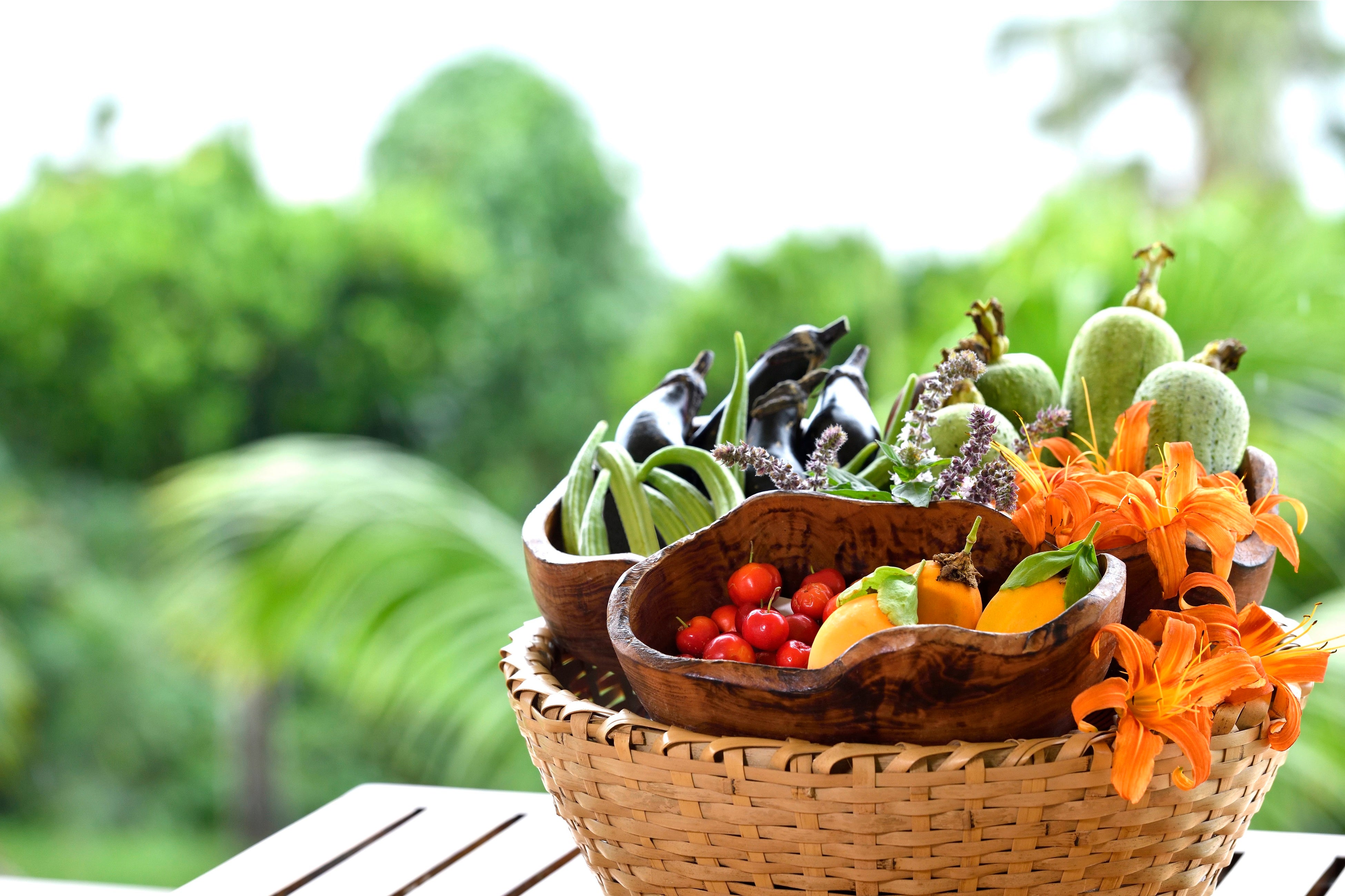 「OUR FARM」の収穫物（イメージ）