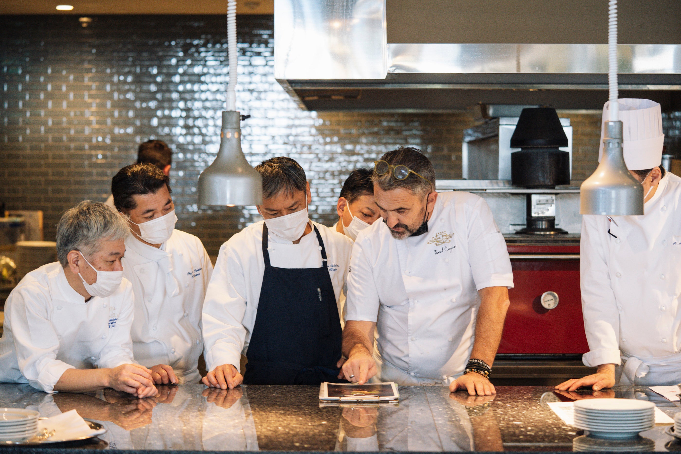 賞味会準備の様子