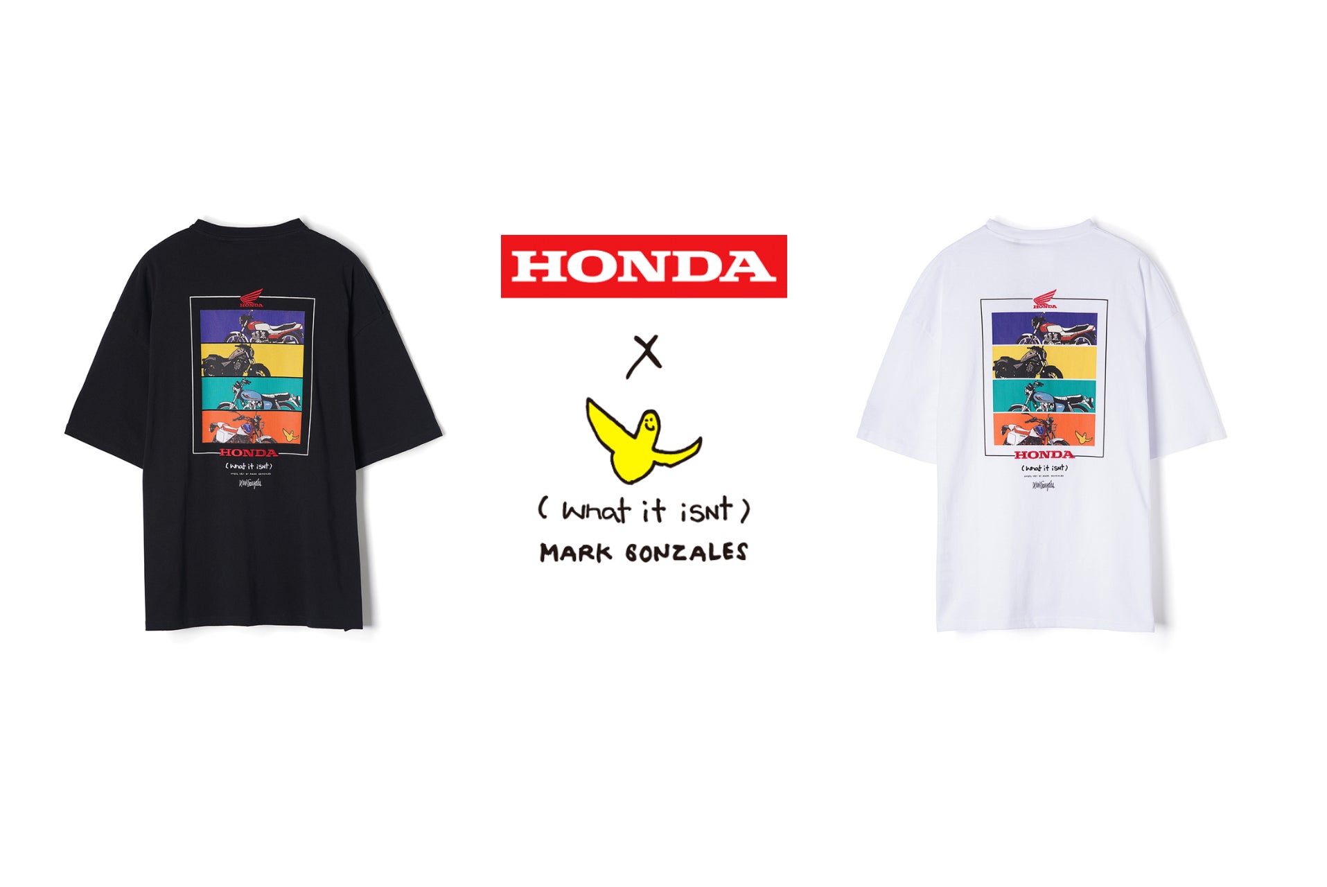 ★CROSSOVER イベント Tシャツ 世界の「Honda」とマーク・ゴンザレス異業種コラボ第二弾