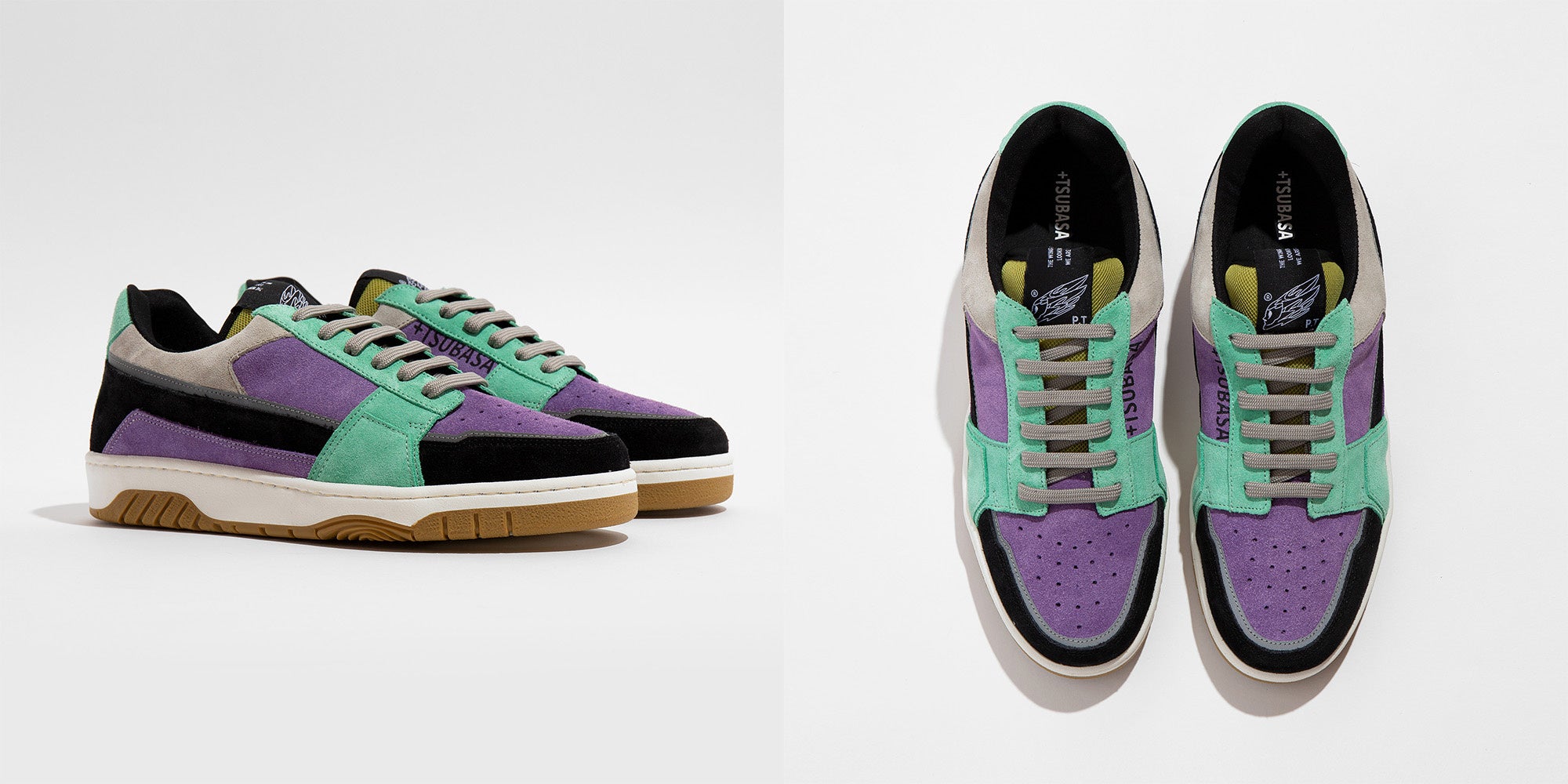 スニーカー　 DAN-DAN パープル (MADE IN PORTUGAL) ¥36,300　サイズ37〜44