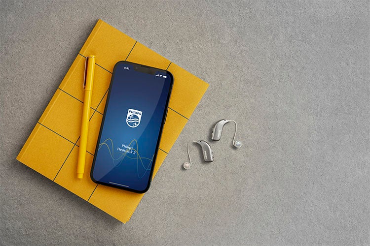フィリップス ヒアリンク補聴器専用アプリ「HearLink 2」