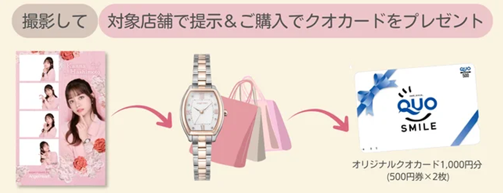 橋本環奈グッズ 橋本環奈』×『Angel Heart』 人生4カットスペシャルコラボレーション