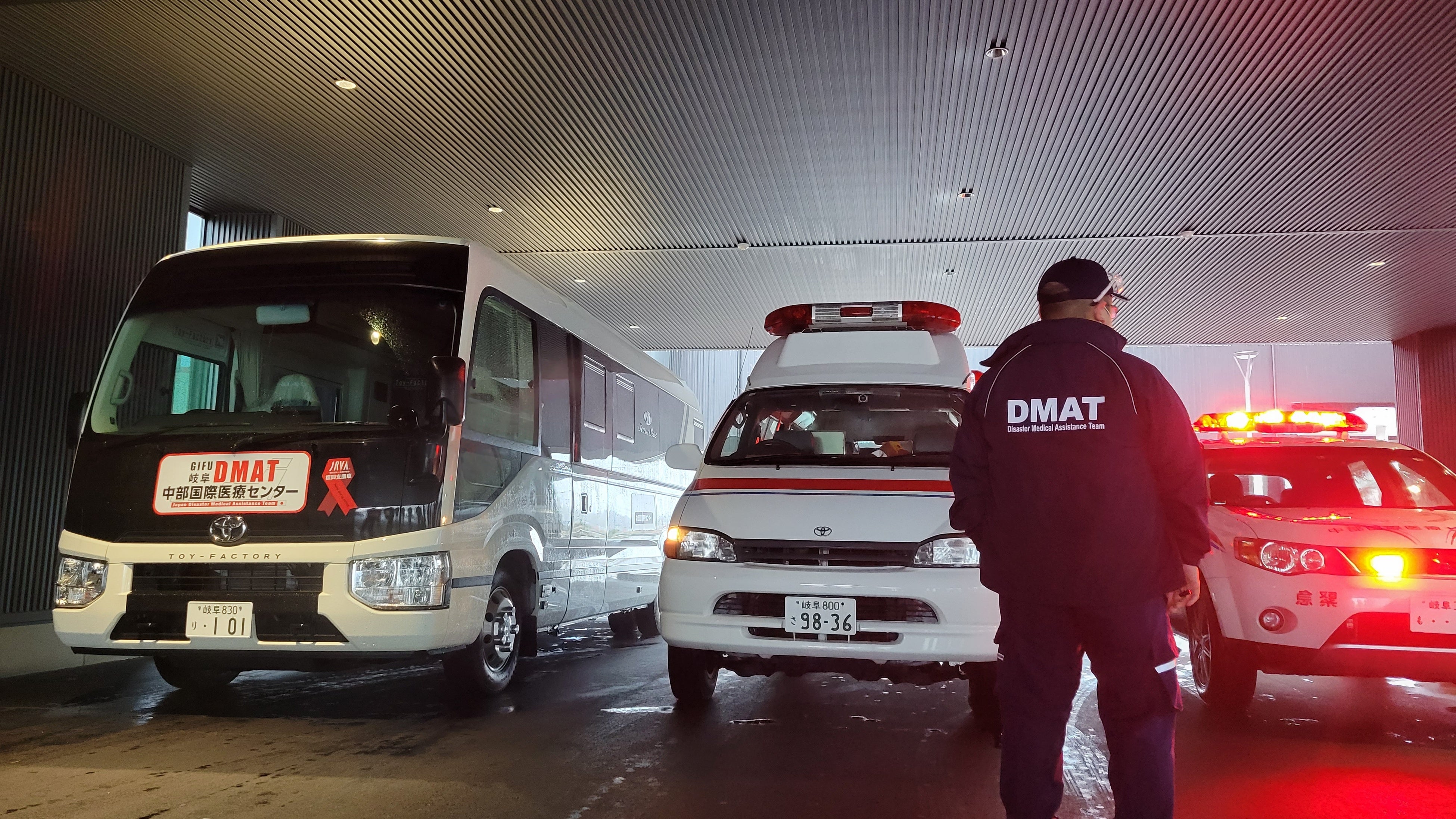 災害支援DMATスタッフ向けにセブンシーズを派遣