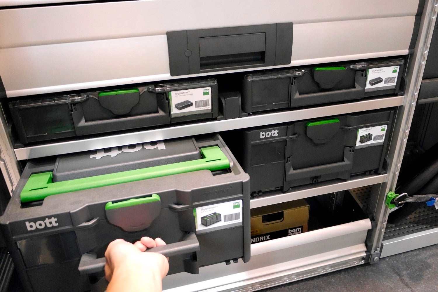 bott製品は多種多様なユニットから選択可能