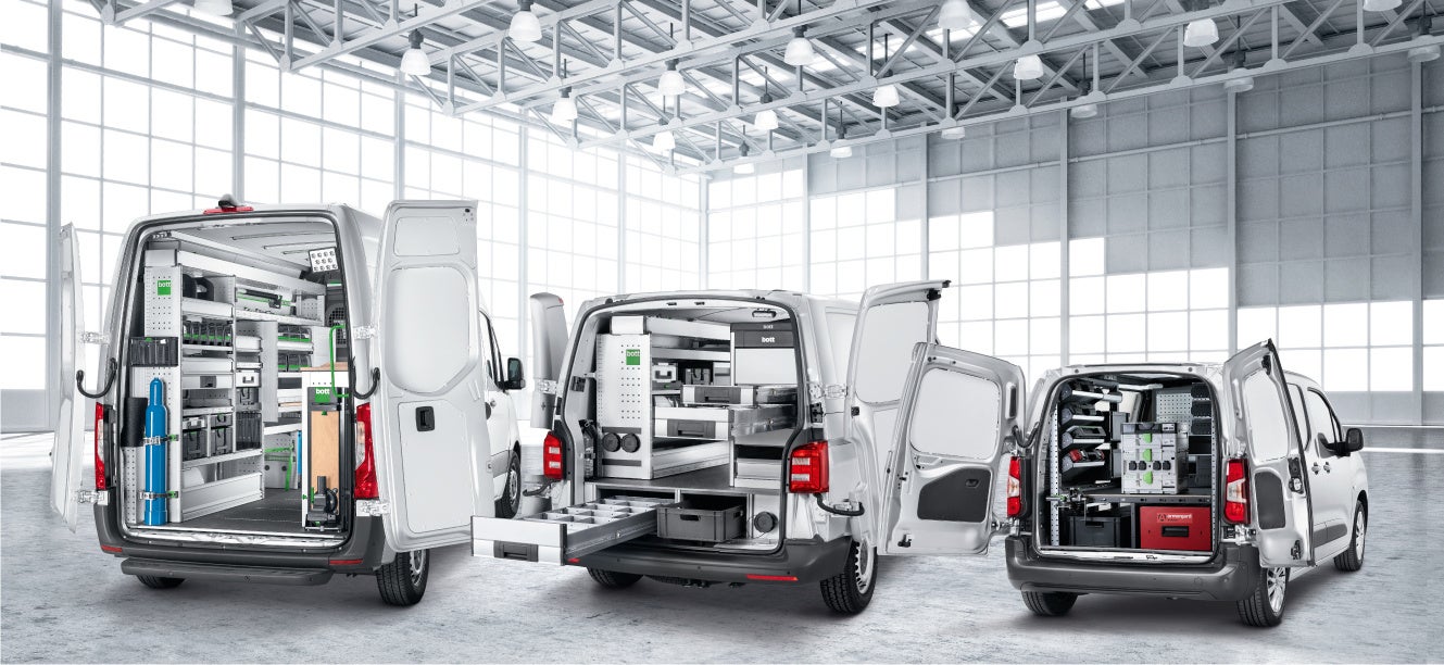 bott製品は様々な車両に対応可能