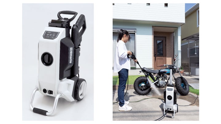 VittorioよりAC&DC両用モデルハイブリッド式高圧洗浄機”ZH-755-10”が VittorioよりAC&DC両用モデルハイブリッド式高圧洗浄機”ZH-755-10”が