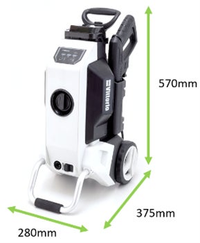 VittorioよりAC&DC両用モデルハイブリッド式高圧洗浄機”ZH-755-10”が VittorioよりAC&DC両用モデルハイブリッド式高圧洗浄機”ZH-755-10”が