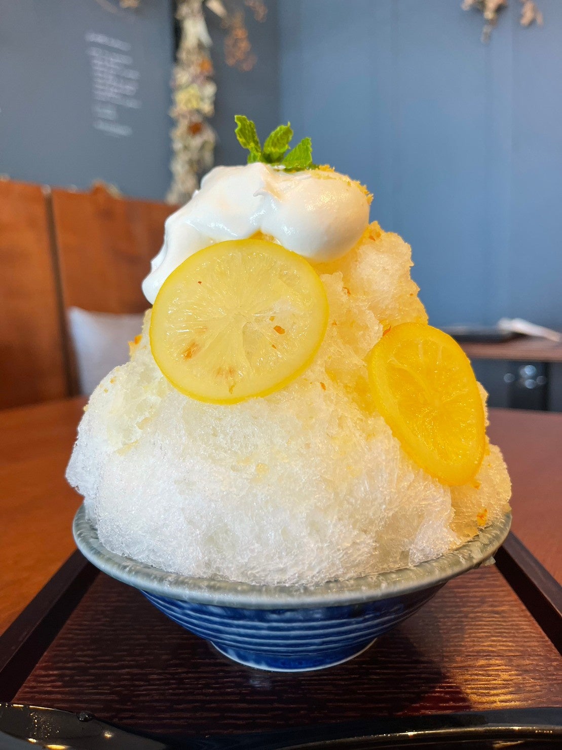 レモン＆クリーム氷