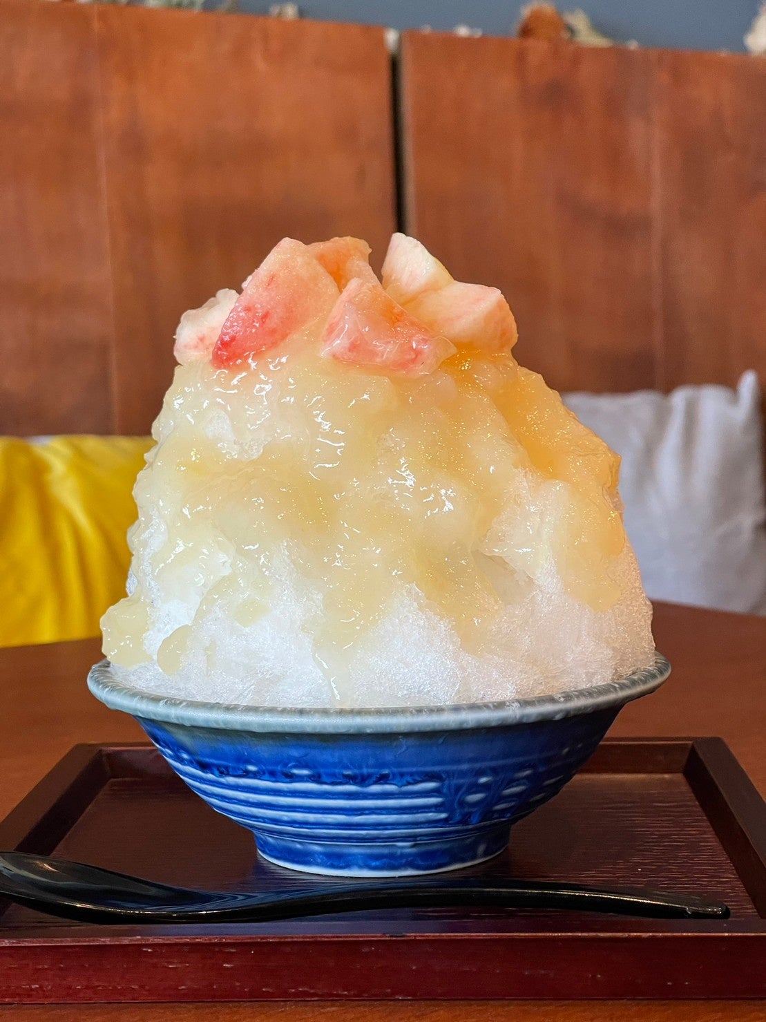 ごろごろピーチ氷