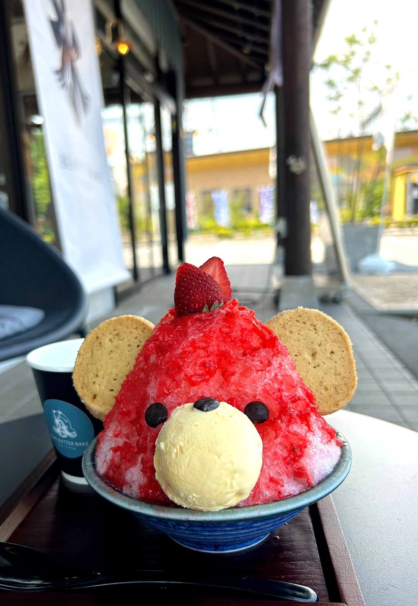 栃木県産いちご氷・クマメイク