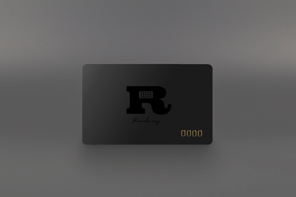 「Remake easy 名古屋店」ブラック会員証