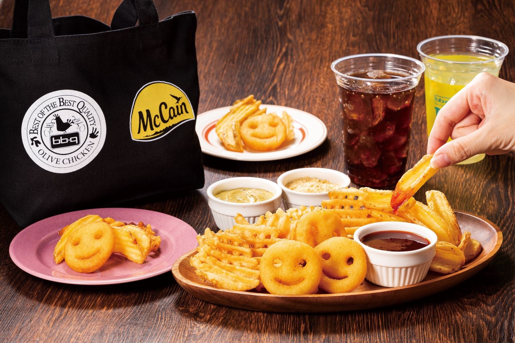 マッケインコラボトリプルフライドポテトボックス(ディップソース3種付き)※イメージ写真