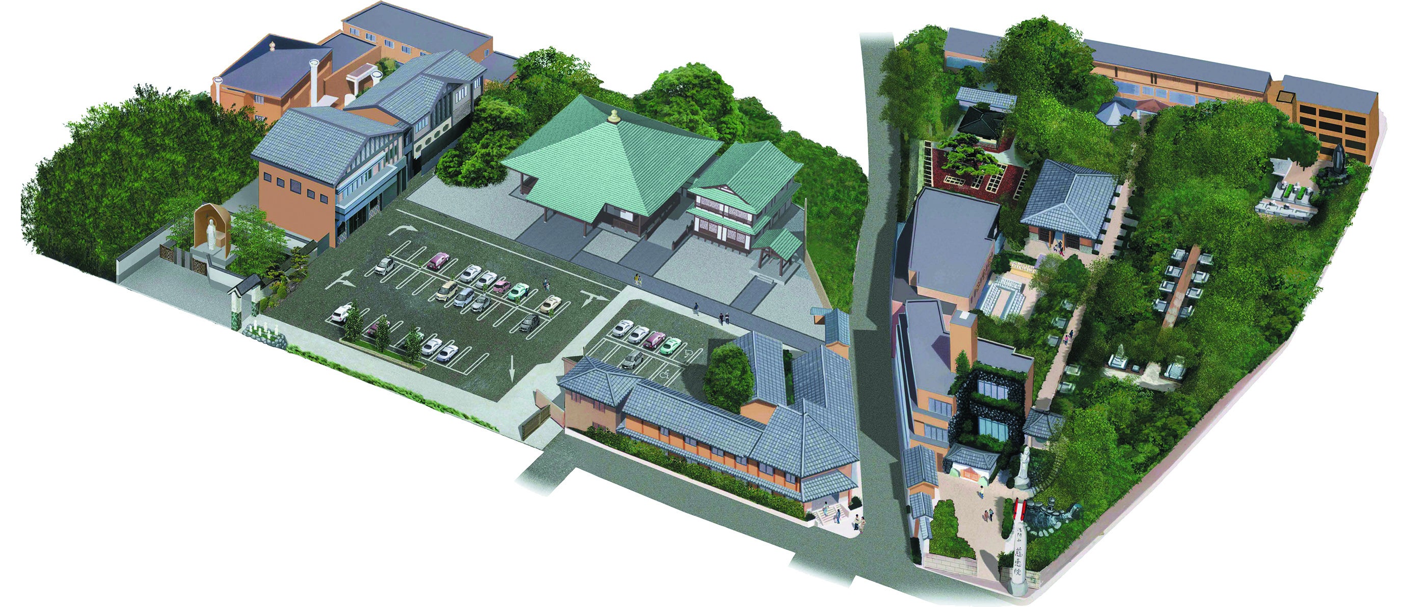 府中本山・境内