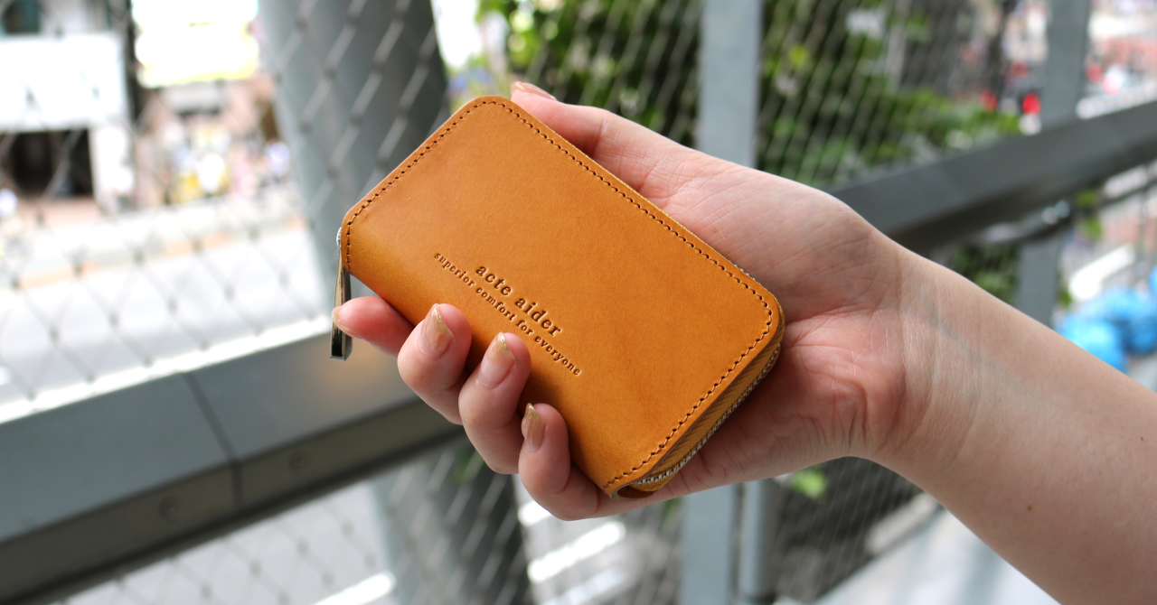 Asu* accessory サマ専用6限定SALE️ハンドメイド革タグ ポイント10倍 アドバンレザー 二つ折り財布 本革 財布