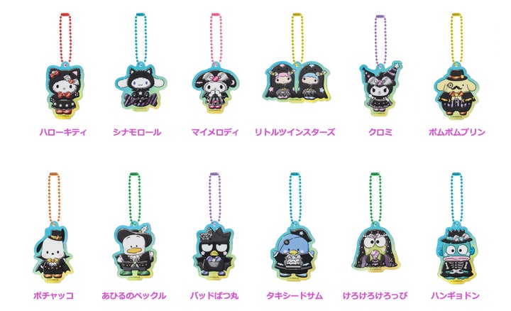Blackハロウィン」をテーマにしたHappyくじ『Sanrio characters Blackハロウィン」をテーマにしたHappyくじ『Sanrio characters