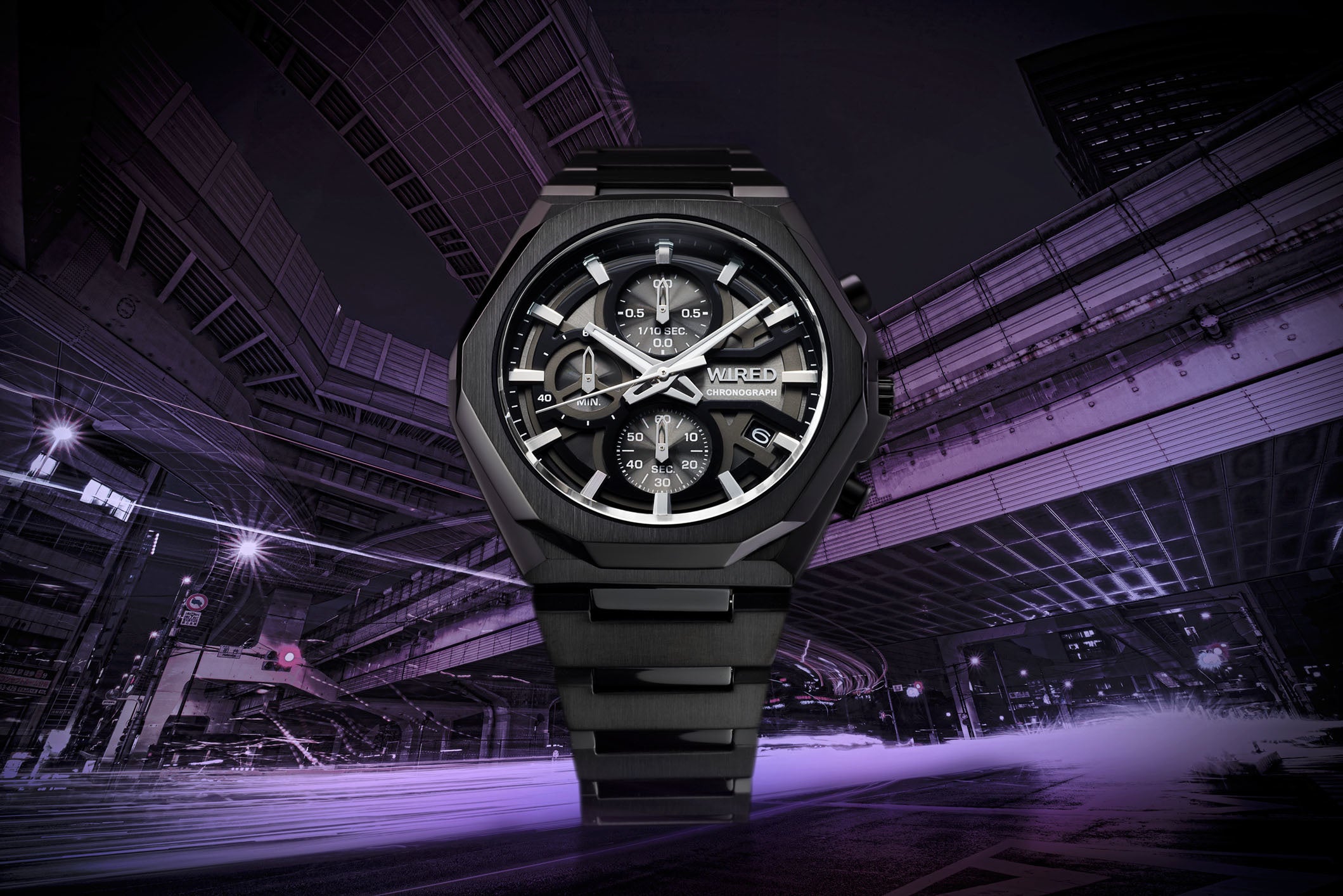 ウオッチブランド＜ワイアード＞より、東京の街を大胆に表現する