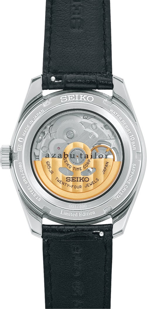 セイコー プレザージュ〉麻布テーラーとのコラボレーション限定モデル