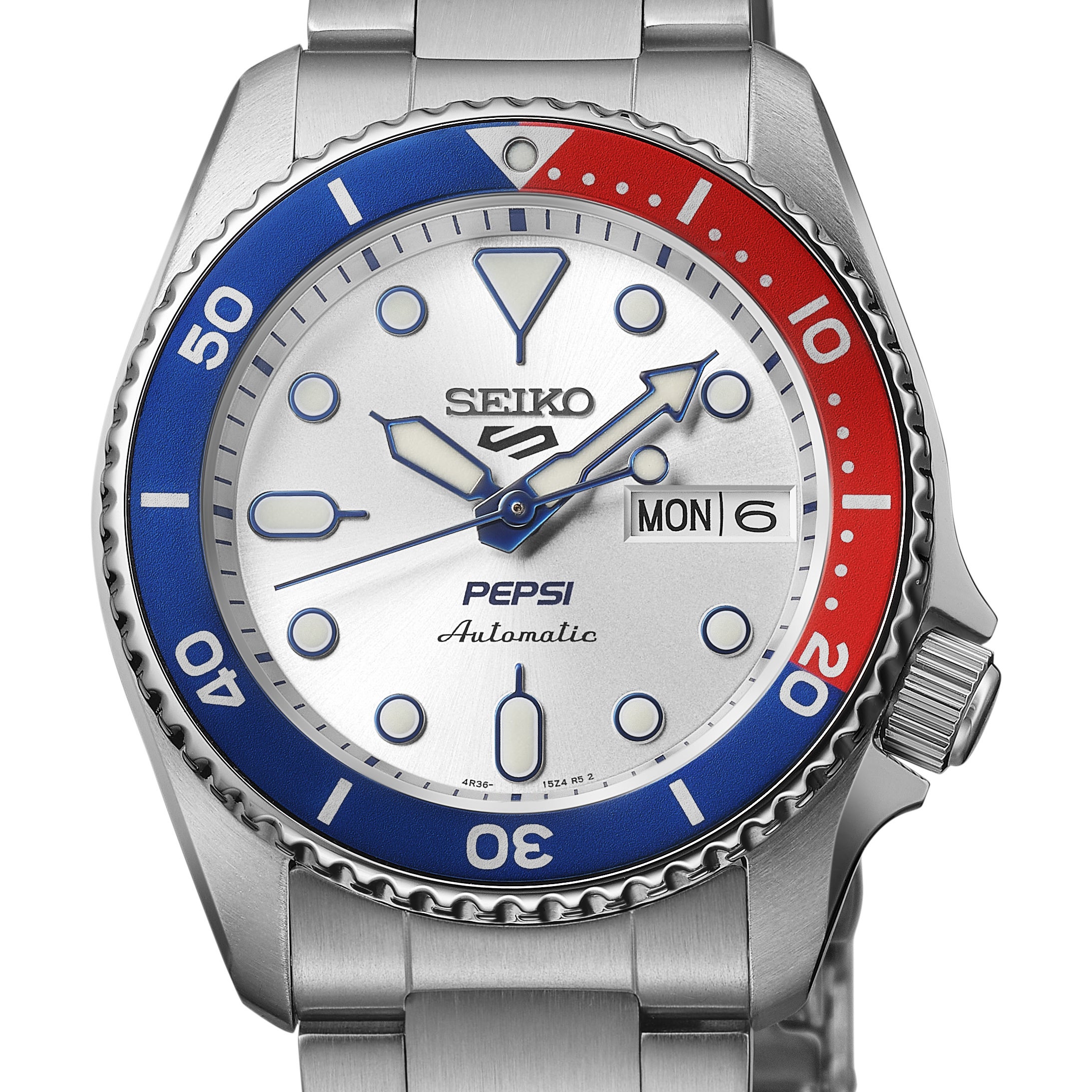 ボ*3様 【稼働品】SEIKO5 SPORTS スポーツ ペプシ セイコー 5スポーツ>より、Pepsi®との初のコラボレーション限定