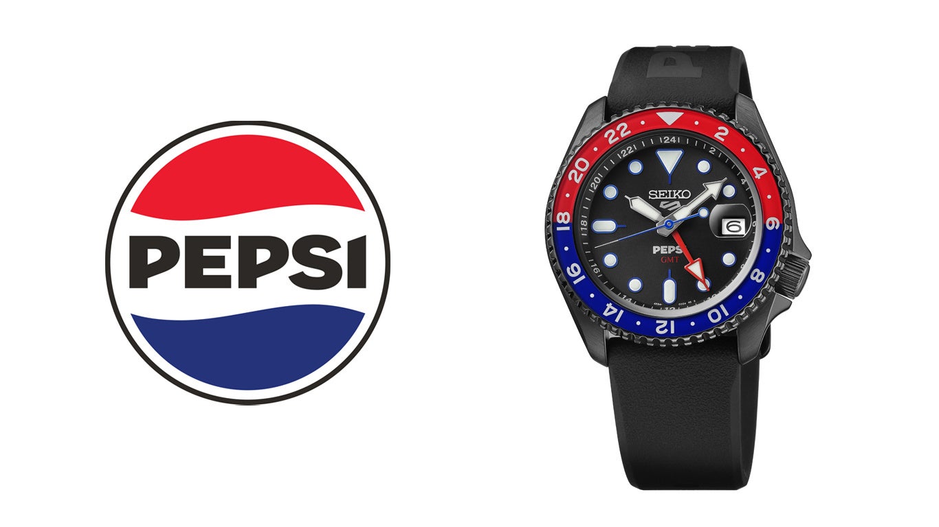 ボ*3様 【稼働品】SEIKO5 SPORTS スポーツ ペプシ セイコー 5スポーツ>より、Pepsi®との初のコラボレーション限定